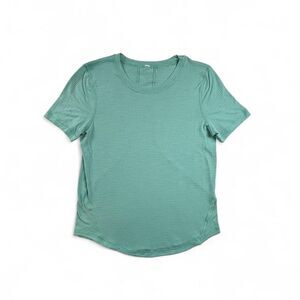 Lululemon Blue Green Short Sleeve Athletic T-Shirt Women’s Small